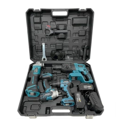 48V Power Tool Set Multifunction Combination With Chargeable Cordless Drill