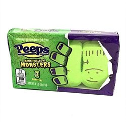 Peeps Exclusive Halloween Marshmallow Set Choose From Marshmallow Monsters Ghosts Or Pumpkins 1.125 Oz Per Package Marshmallow Monsters