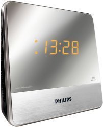 Phillips AJ1000 Clock Radio with Mirror Display