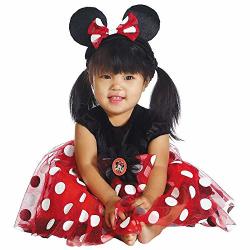Minnie Mouse Costume Red Dress Infant Toddler Girls 12-18MO