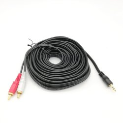 Aux To 2 Rca 10M Cable
