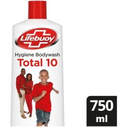 Lifebuoy Hygiene Body Wash Total 10 750ML
