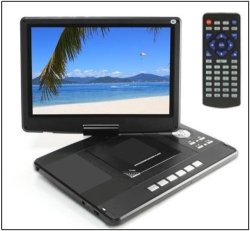 Portable Dvd Player. 9.8 Inch Hd Lcd Display. Tv Fm Video And Gaming Function