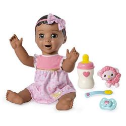 Luvabella Brunette Hair Interactive Baby Doll With Expressions & Movement Ages 4 & Up