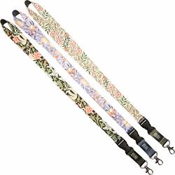 William Morris Neck Lanyard With Clip 6 Pack