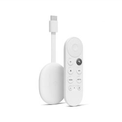 Google - Chromecast With Tv HD - Snow Parallel Import