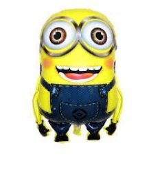 Minion Balloon Great For Decor Or Party Favor - Blow Up With Straw Was R35 Now R20