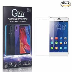 The Grafu Huawei Mate 9 Lite Screen Protector Tempered Glass Ultra Clear Bubble Free 9H Screen Protector For Huawei Mate 9 Lite Drop Fall Protection 2 Pack