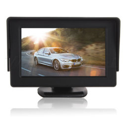 Car 4.3" Lcd Colour Screen For Car Reverse Rearview Parking System Dvd Etc.