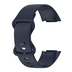 Silicone Strap For Fitbit Charge 5 One Size Fits All-navy