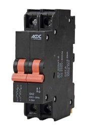 ACDC Dynamics Acdc 40A 13MM 4.5KA 2 Pole D-curve Circuit Breaker