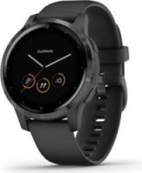 Garmin Vivoactive 4S Smartwatch Black slate