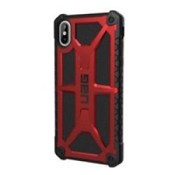 Urban Armor Gear Uag Iphone XS Max Monarch-crimson black