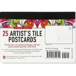 Artist Tile Postcards Miscellaneous Printed Matter