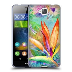 Official Haroulita Birds Of Paradise Tropical Soft Gel Case For Huawei Enjoy 5 Honor Play 5X