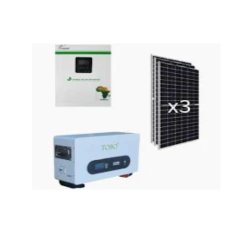 3.5KVA Fivestar Pure Sine Wave Load Shedding Combo 1X 2.4KWH Battery And 3 X 450W Mono Solar Panels