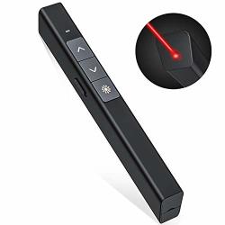 Wireless Presenter Ealnk Presentation Remote Rf 2.4GHZ Powerpoint Clicker USB Control Ppt Clicker With Red Light