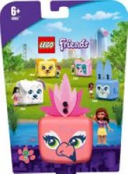 Lego Friends Olivia& 39 S Flamingo Cube 41 Pieces