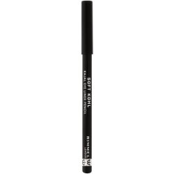 Rimmel Soft Kohl Kajal Eye Pencil Jet Black 0.04 Oz 1.2 G By Ab