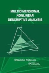 Multidimensional Nonlinear Descriptive Analysis Paperback