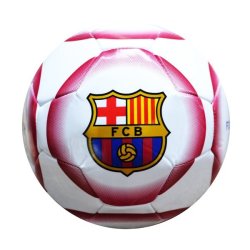 Barcelona - Club Crest & Text Fc Football Size 5