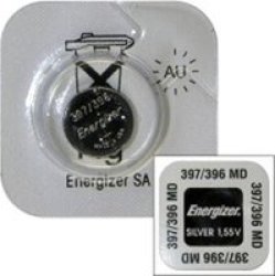 Energizer 397 396 Silver Oxide Watch Battery Box 10