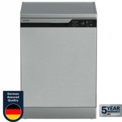 Grundig 15-PLACE Dishwasher - Pearl Inox GNF54821