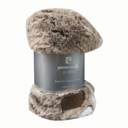 Pierre cardin faux fur best sale sherpa throw