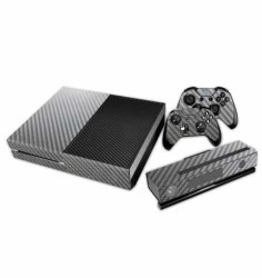 Skin-nit Decal Skin For Xbox One: Carbon Fibre Silver
