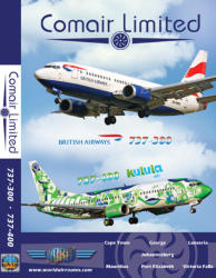Comair british Airways kulula Boeing 737-300 400 Dvd