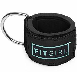 Fitgirl - Ankle Strap For Cable Machines And Resistance Bands Work Out Cuff Attachment For Home & Gym Booty Workouts - Kickbacks Leg Extensions