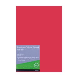 Project Board Saffron A4 Deep Tint 160GSM Pack Of 100
