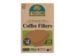 Unbleached Coffee Filters Pack Of 100 No 4