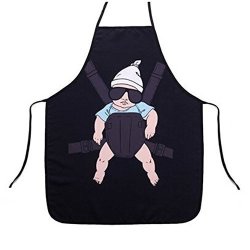 Efivs Arts The Pacifier Funny Kitchen Apron Creative Cooking Aprons For Men Boyfriend Gifts