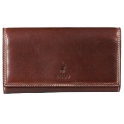 polo leather purse