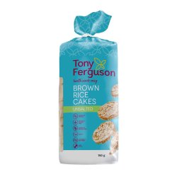 Rice Cakes Brown 150G - Unsalted