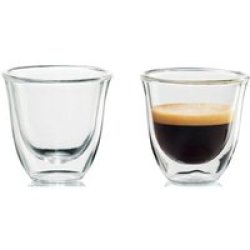 De'Longhi Delonghi - Double Wall Thermo Espresso Glasses
