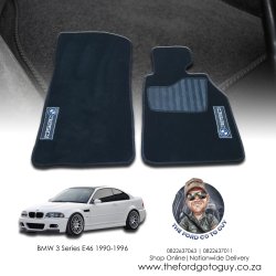 BMW 3 Series E46 1990-1996 Custom Rubber Floor Mats For