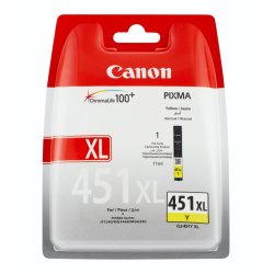 Canon - CLI-451 XL Yellow Inkjet Cartridge