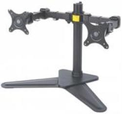 Manhattan Lcd Monitor Stand With Double-link Swing Arms