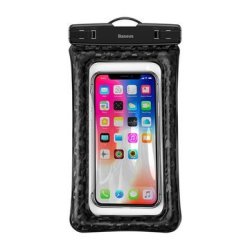 BASEUS IPX8 Waterproof Airbag Floating Screen Touch Phone Bag For Iphone Xiaomi Hu