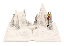 Snow Village with Rocking SeesawLighted Christmas Village Decor
