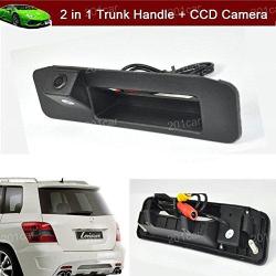 2 In 1 Replacement Car Trunk Handle + Ccd Rear View Reverse Backup Parking Camera For Mercedes Benz Glk X204 GLK260 GLK300 GLK350