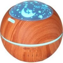 Crystal Aire Light Shadow Wooden Aroma Diffuser - WT-8016