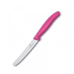Victorinox 11CM Serrated Blade Steak Knife 2-PACK Pink V6.7836.L115B