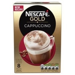 NESCAFE 48 Nescaf? Gold Cappuccino Coffee 6 Boxes Of 8 Sachets