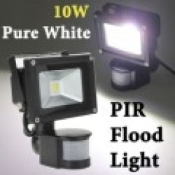 10w Pir Motion Led Floodlight 220v Cool White