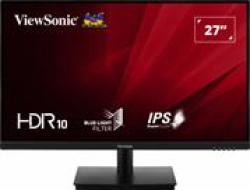 Viewsonic VA2762-4K 27 Inch Uhd Ips Monitor - Resolution: Ultra HD 3840 X 2160 Contrast Ratio: 1000:1 Dynamic Contrast Ratio: 50M:1 Response Time Typical