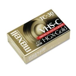 High Grade Vhs-c Videotape Cassette Set Of 2