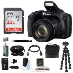 Canon Powershot SX530 Hs Camera With 32GB Deluxe Accessory Kit